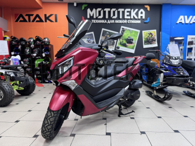 Скутер Vento (Венто) VMC MAX BY170T-3A 169 см3 СЕРИЯ N1700 MATT RED/MATT BLACK с ЭПТС